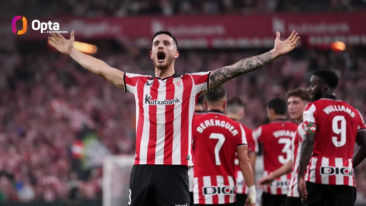 毕尔巴鄂竞技1-0巴列卡诺，21世纪第3次西甲开局两连胜